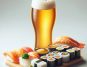 Maridaje de cerveza y sushi