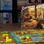 Cerveza y pan juego de mesa