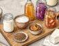 Alimentos fermentados probióticos para reforzar el microbioma intestinal